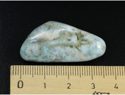 Ларимар, галтовка, Доминиканская Республика (36*18*16 мм, 15 г) №22600