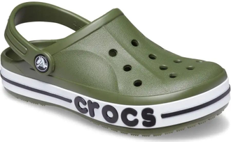 Crocs Bayaband Clogs Детские хаки