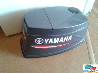 Чехол на капот Ямаха 60 л.с. VEOS (L) - 2 такта, серый 2 шт