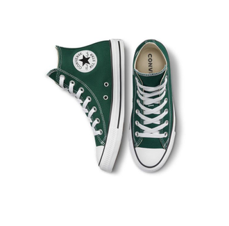 Кеды Converse All Star зеленые высокие