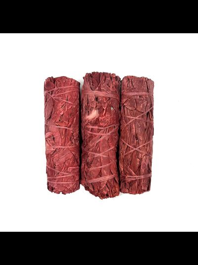 Пучок белого шалфея с кровью дракона. 10 см. (Мексика)