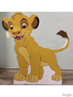 Фигура из пенокартон "Львёнок"