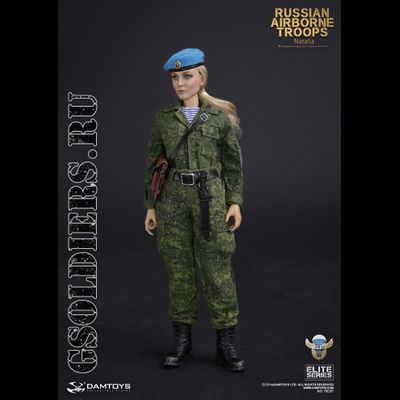 Российская десантница - Коллекционная фигурка 1/6 RUSSIAN AIRBORNE TROOPS NATALIE (78035) - DAMToys