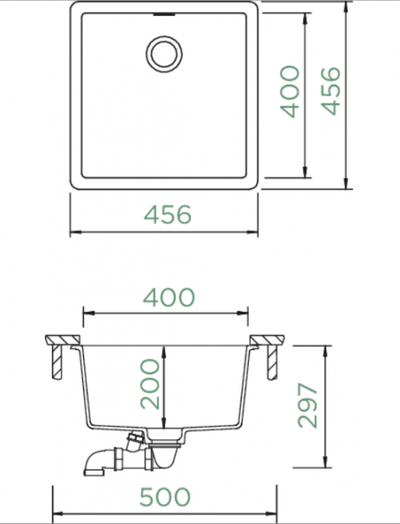 Мойка Schock BROOKLYN 50U