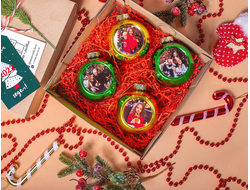 Подарочный набор шаров для елки