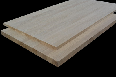 Мебельный щит из ясеня паркетной склейки