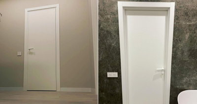 KAPELLI classic ГЛАДКАЯ БЕЛАЯ (ДВЕРНОЕ ПОЛОТНО + КОРОБ )