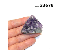 Аметист натуральный (друза) Бразилия арт.23678: 23,6г - 39*34*19мм