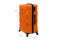 Пластиковый чемодан Freedom оранжевый размер S