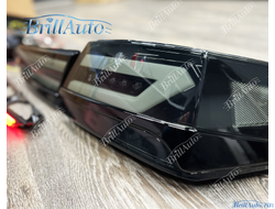 Стопы Toyota Camry 70 с накладкой на крышку