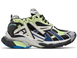Balenciaga Runner Monocolor Kith Green Black Blue White