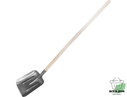 Лопата совковая в сборе