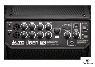 фото управления на Alto Uber FX