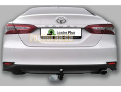 Фаркоп Лидер-Плюс для TOYOTA CAMRY VIII (седан) номер кузова (ХV70) 2017- (С БЫСТРОСЪЕМНЫМ ШАРОМ)