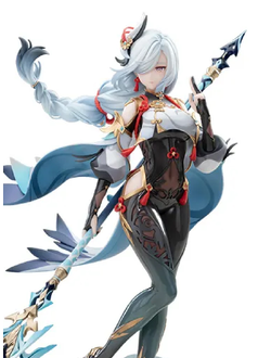 Фигурка 1/7 Шэнь Хэ (Shenhe Lonesome Transcendence Ver.)