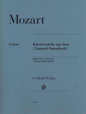 Mozart. Piano Pieces from the "Nannerl Music Book"