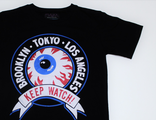 Футболка Мишка KEEP WATCH! Черный