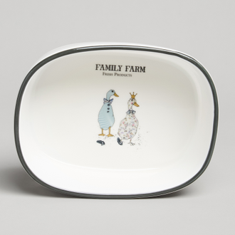 Форма на металлической подставке "Гуси" 2 шт. 28,5*16*8,5 см