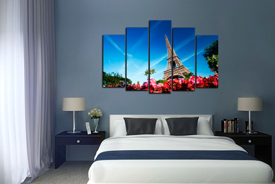 Модульная картина "Небо Парижа"
