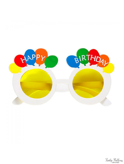 Карнавальные очки "С Днем рождения" Воздушные шары