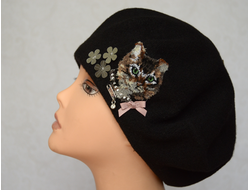 Vizio Италия фетровый берет 2020 Визио 6444 фото