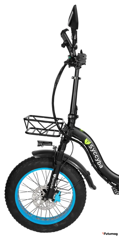 Электровелосипед SYCCYBA F11 синий