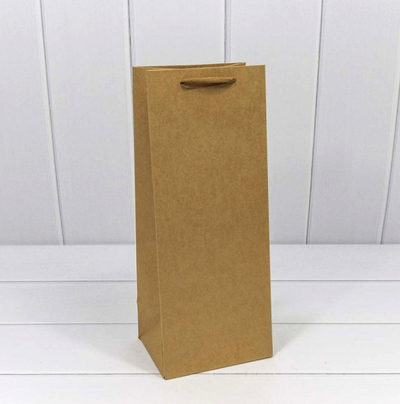 Крафт пакет плотный с веревочной ручкой, 140*110*350мм