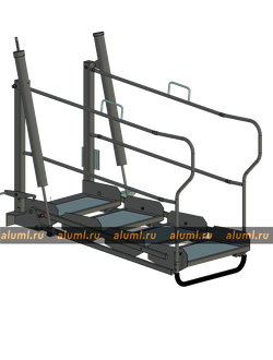 Трап перекидной. Мосток переходной