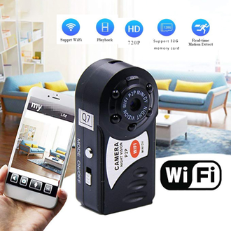 Мини-видеокамера Q7 с Wi-Fi оптом