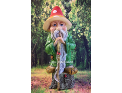 ГНОМ - ДОМОВОЙ  - охраняет дом от сглаза 63*28*26см  3,5кг  0,04м3 полистоун Россия 3889/016766