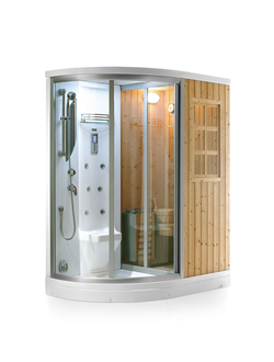 Душевая кабина, Сауна SSWW S617 L 160x98x220