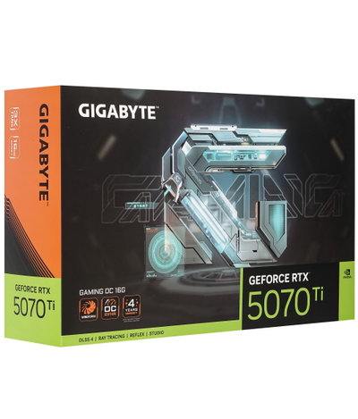 Видеокарта GIGABYTE GeForce RTX 5070 Ti Gaming OC 16GB