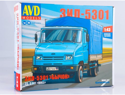 Сборная модель: (AVD Models 1405AVD) Грузовой автомобиль ЗИЛ-5301 "Бычок"