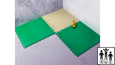 Модульная плитка ПВХ