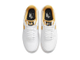 Кроссовки Nike Air Force 1 Low White Light Ginger вид сверху