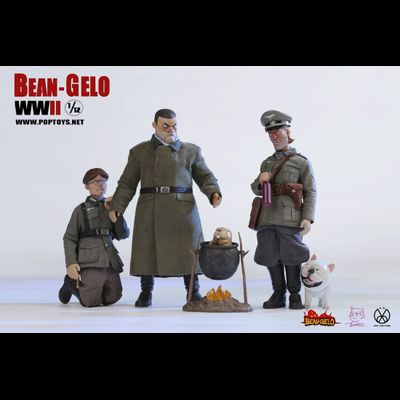 Немец "Пьянчуга" Бранд - Коллекционная фигурка 1/12 scale Bean Gelo Series Brand (BGS004) -  POPTOYS