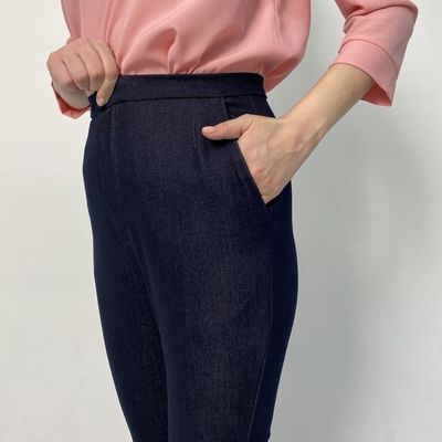 Выкройка брюк - клеш