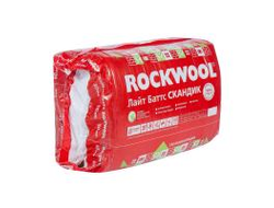 Базальтовый Утеплитель RockWool Лайт Баттс Скандик 800х600х50  (5,76 м2/0,288м3)