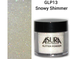 Глиттеры рассыпчатые AsurA cosmetics 13 Snowy shimmer