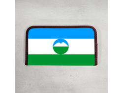 Пенал бордовый Кабардино-Балкария