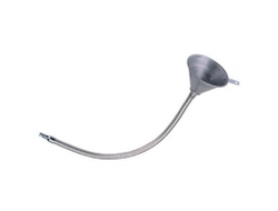 Воронка с гибким сливом, металлическая МАСТАК 135-00007