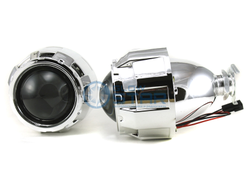 Комплект биксеноновых линз Morimoto Mini H1 G5, 2.5 дюйма, круглая маска