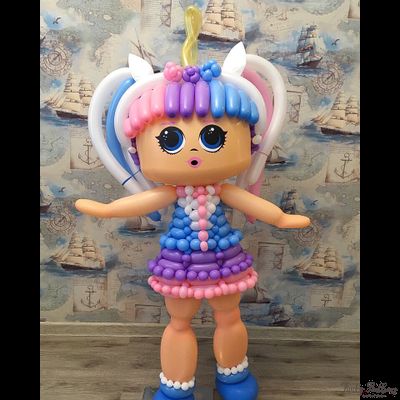 Фигура из шаров "Кукла"