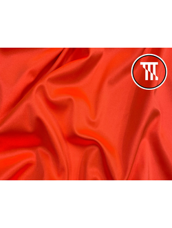 Сатин-вельвет, цв. Неон-оранжевый (Orange)