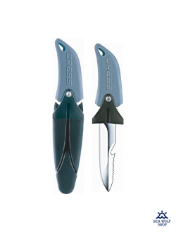 Нож подводный Cressi Lama Ara+ Apnea 17cм