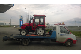 Перевозка тракторов и спецтехники Чехов-Тульская область 21.09.2016