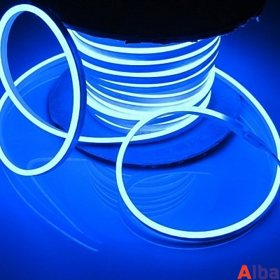 Гибкий неон Flex 220V Голубой