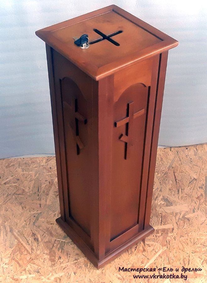 Резные ящики для пожертвований