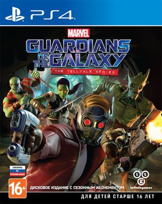 игра для PS4 Marvel Guardians of The Galaxy The Telltale Series