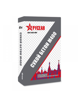 Сухой бетон Русеан М-400 40 кг